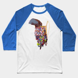 Ghana Purse Baseball T-Shirt